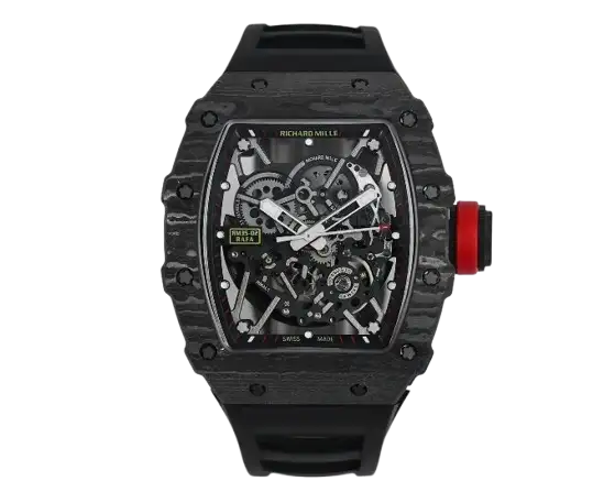 Richard Mille RM35-02 Rafael Nadal Black Carbon Fiber Automatic Watch